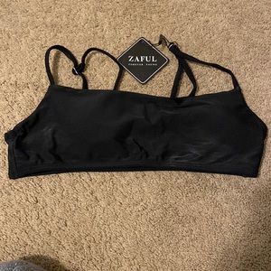 Zufal spaghetti strap criss cross bikini